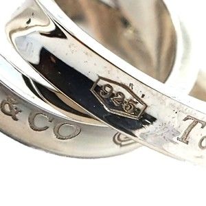 Tiffany Interlocking Necklace Silver